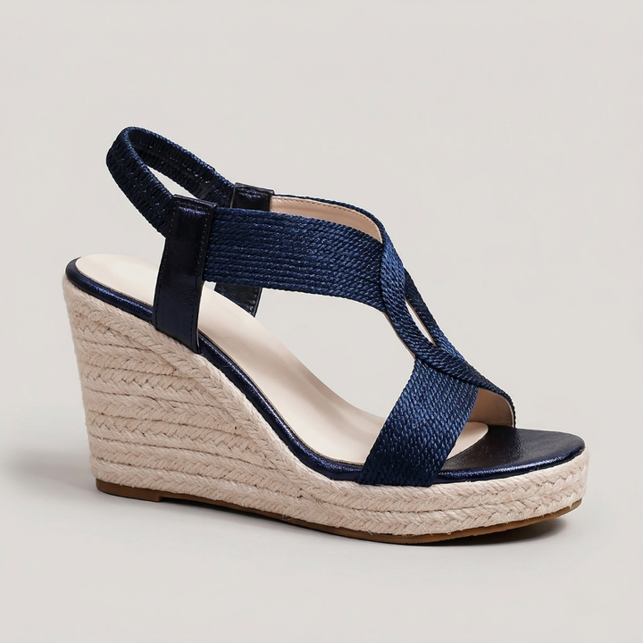 Noelle | Knit Open Toe Heels