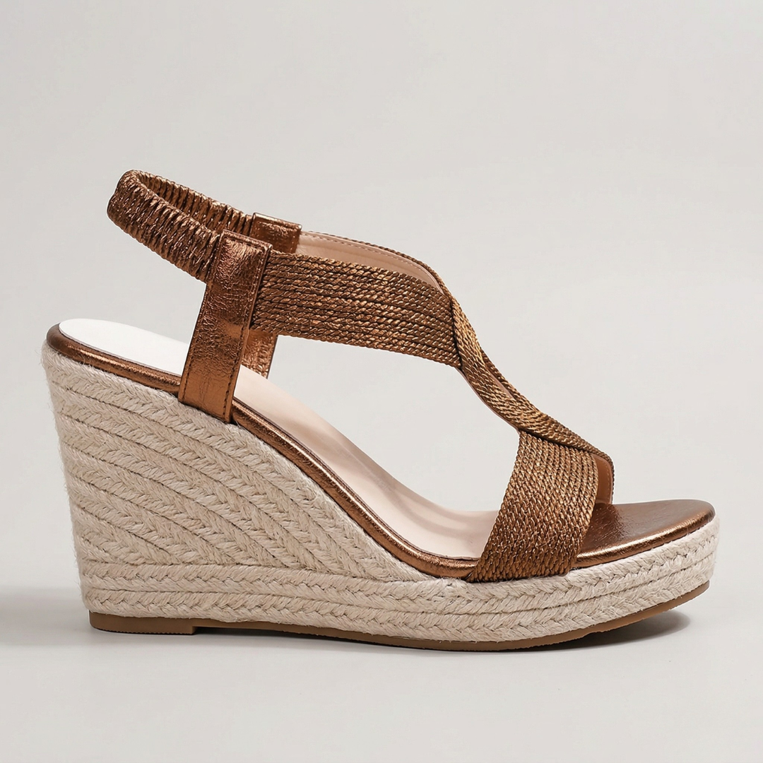 Noelle | Knit Open Toe Heels