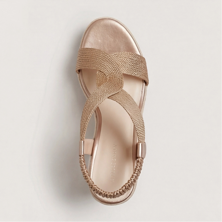 Noelle | Knit Open Toe Heels