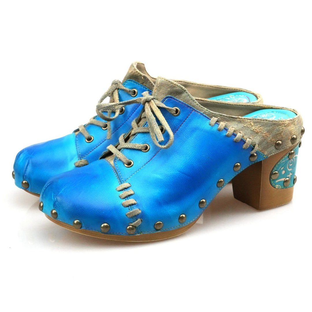 Vintage Handmade Round Toe Sandals