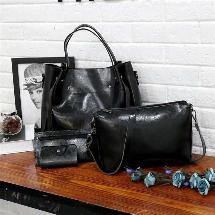 Sutton - Stylish Retro 4-Piece Bag Set