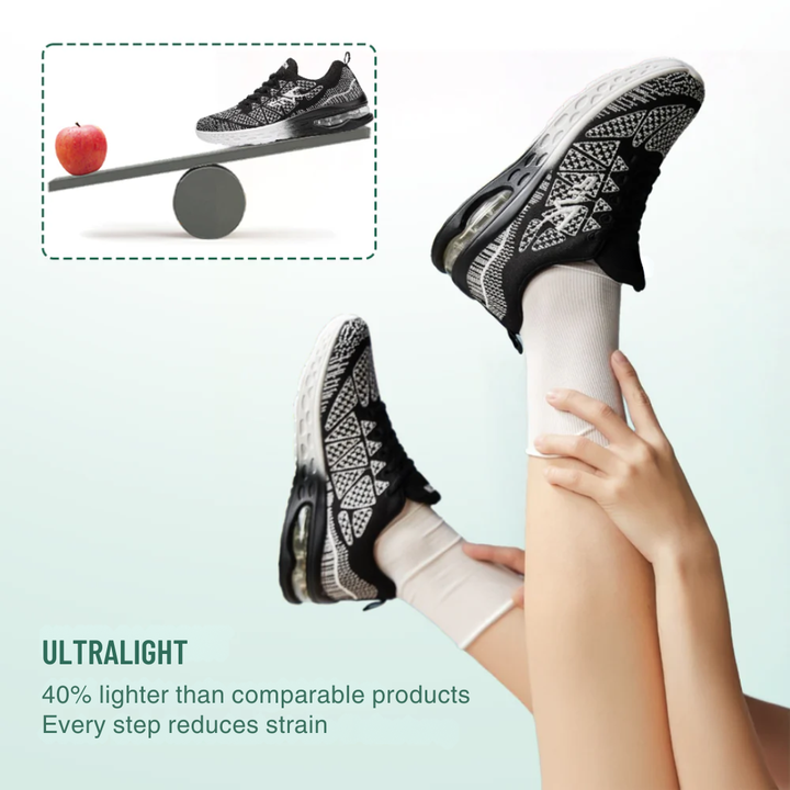 JumpSoft Orthopedic Shoes - Black