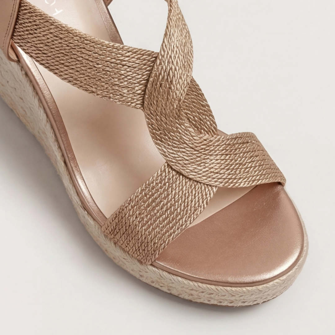 Noelle | Knit Open Toe Heels