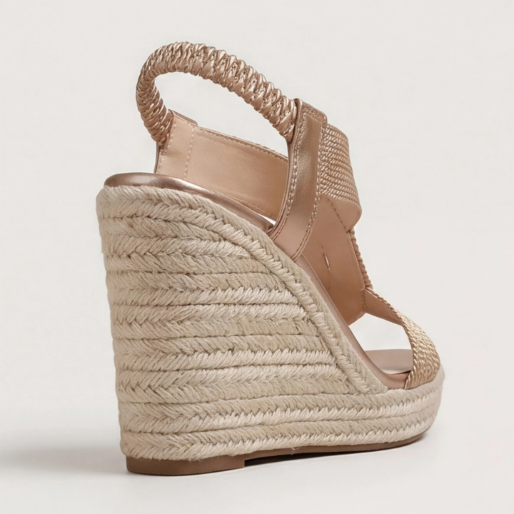 Noelle | Knit Open Toe Heels