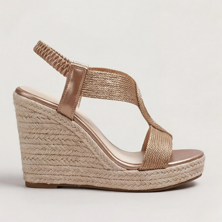 Noelle | Knit Open Toe Heels