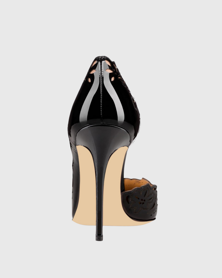 Ariya | Women's Cutout Pattern Pumps in Black