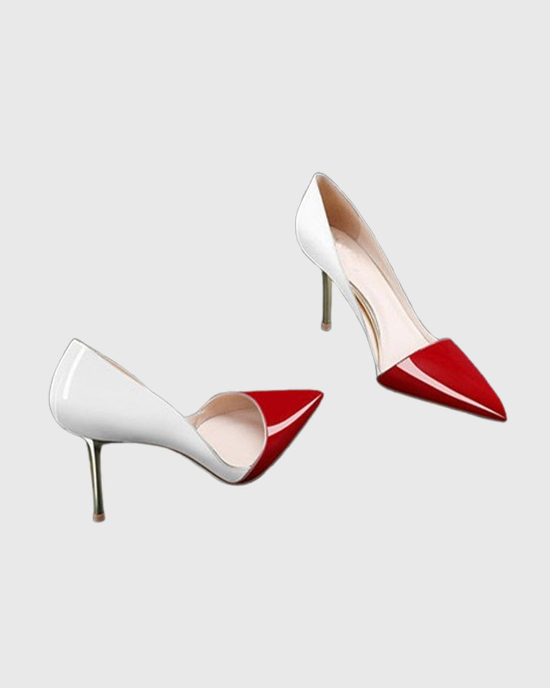 Itala | Women's Splicing Leather Pumps