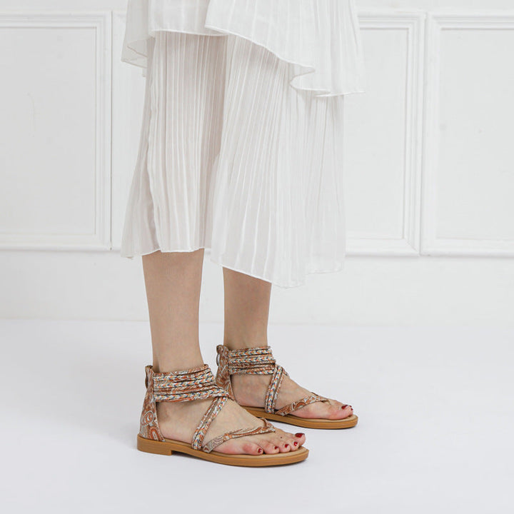 Bohemian Vintage Beach Vacation Sandals
