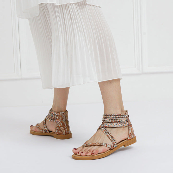 Bohemian Vintage Beach Vacation Sandals