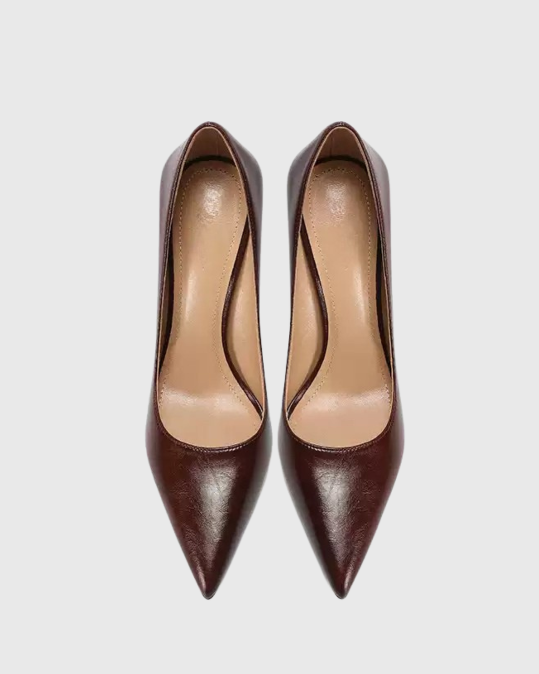 Sylvie | Women's Leather Pumps in Brown