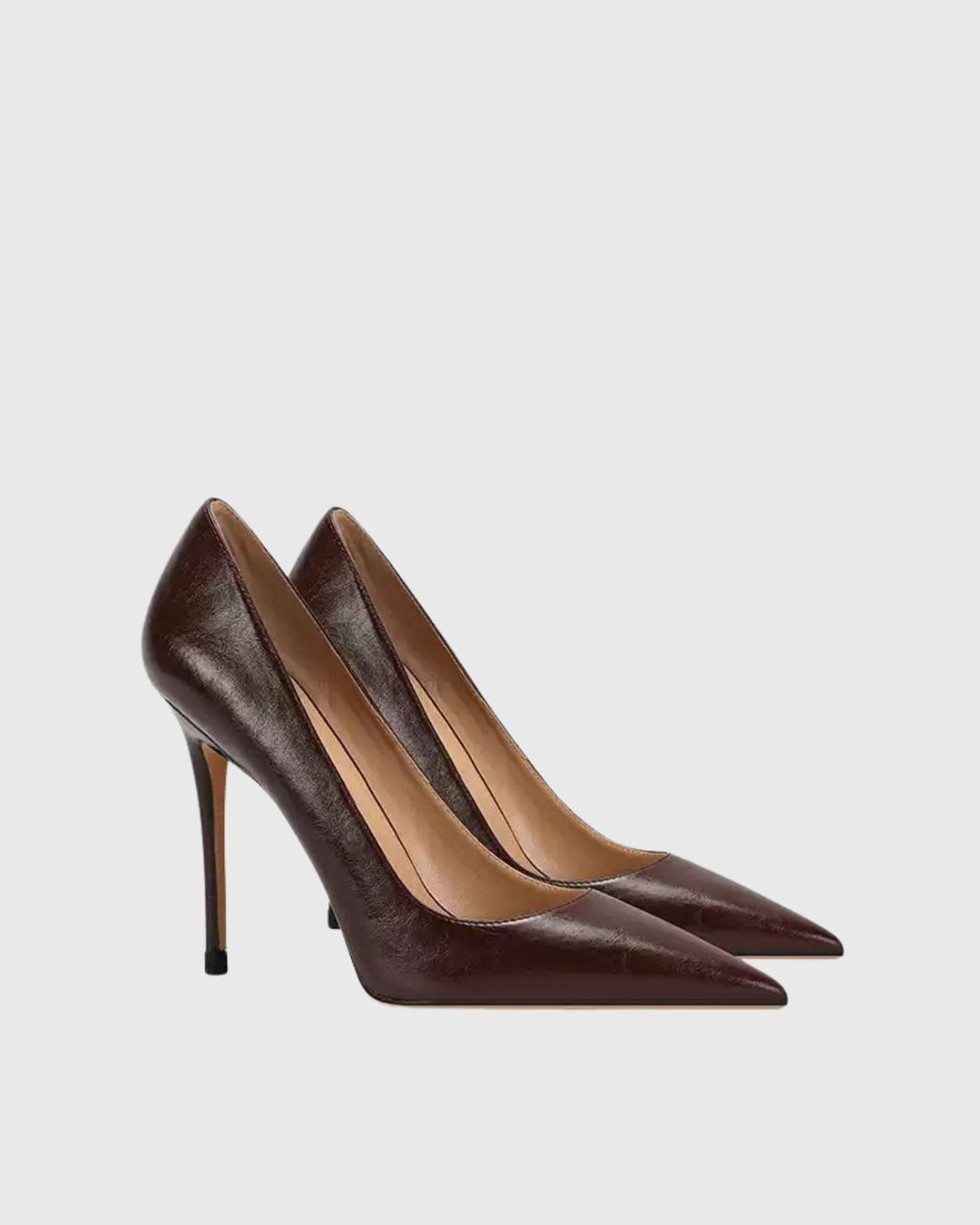 Sylvie | Women's Leather Pumps in Brown