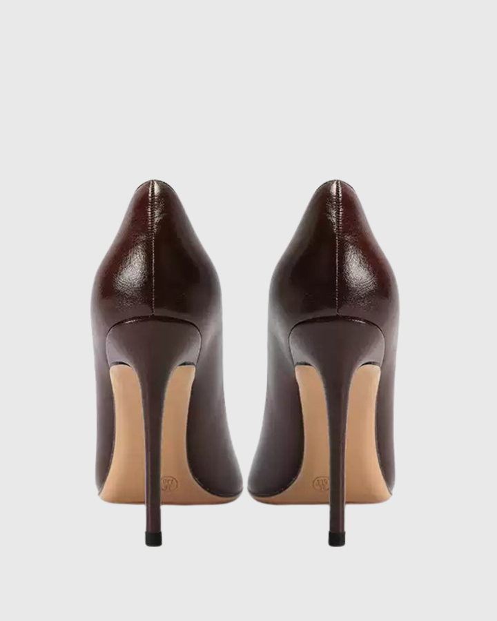 Sylvie | Women's Leather Pumps in Brown