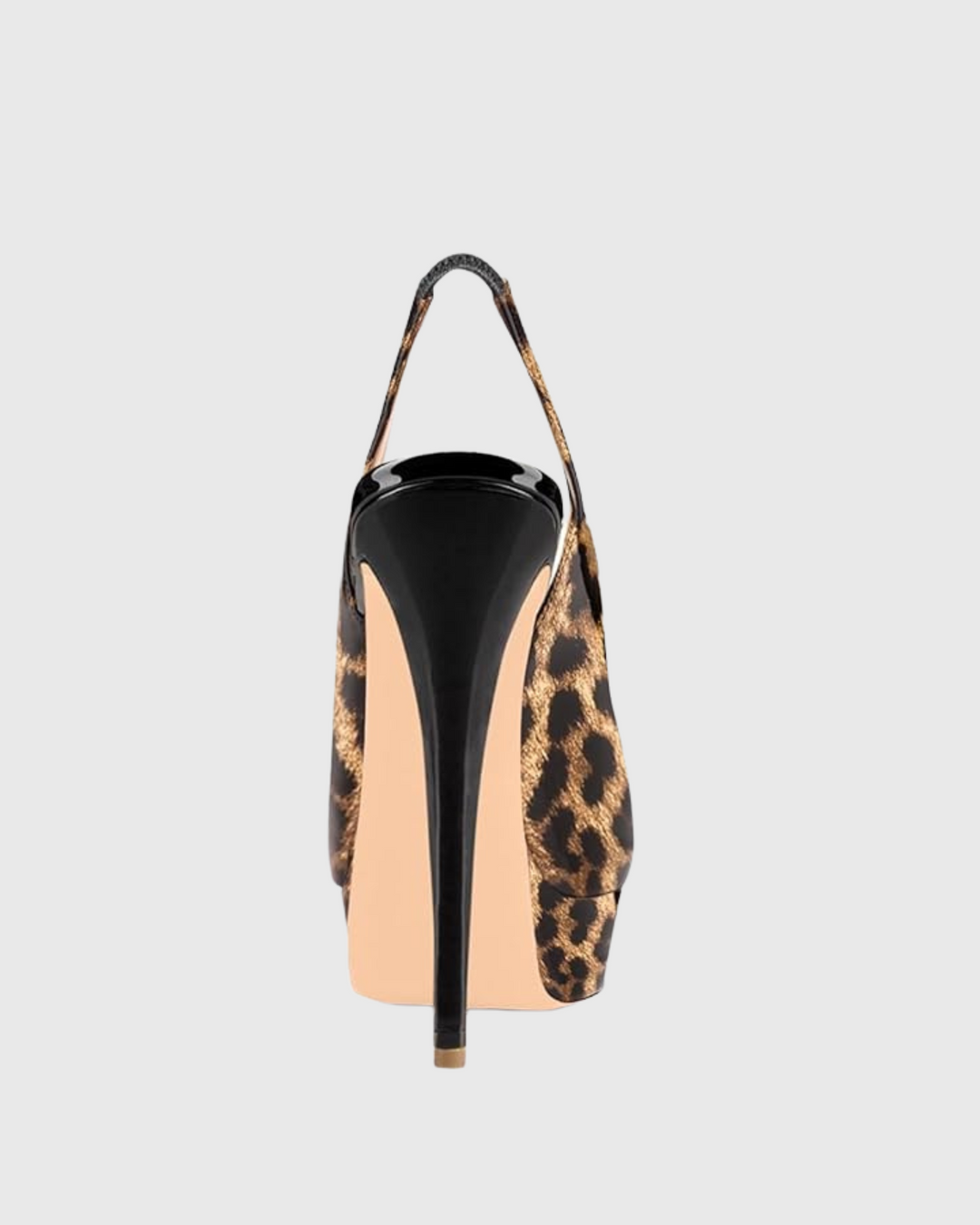 Tove | Women's Leopard Print Slingback Platform Sandals