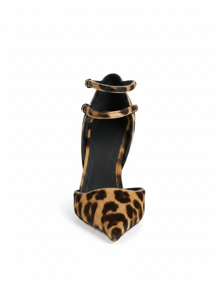 Amalia | Women's Leopard Print Wedge Pumps