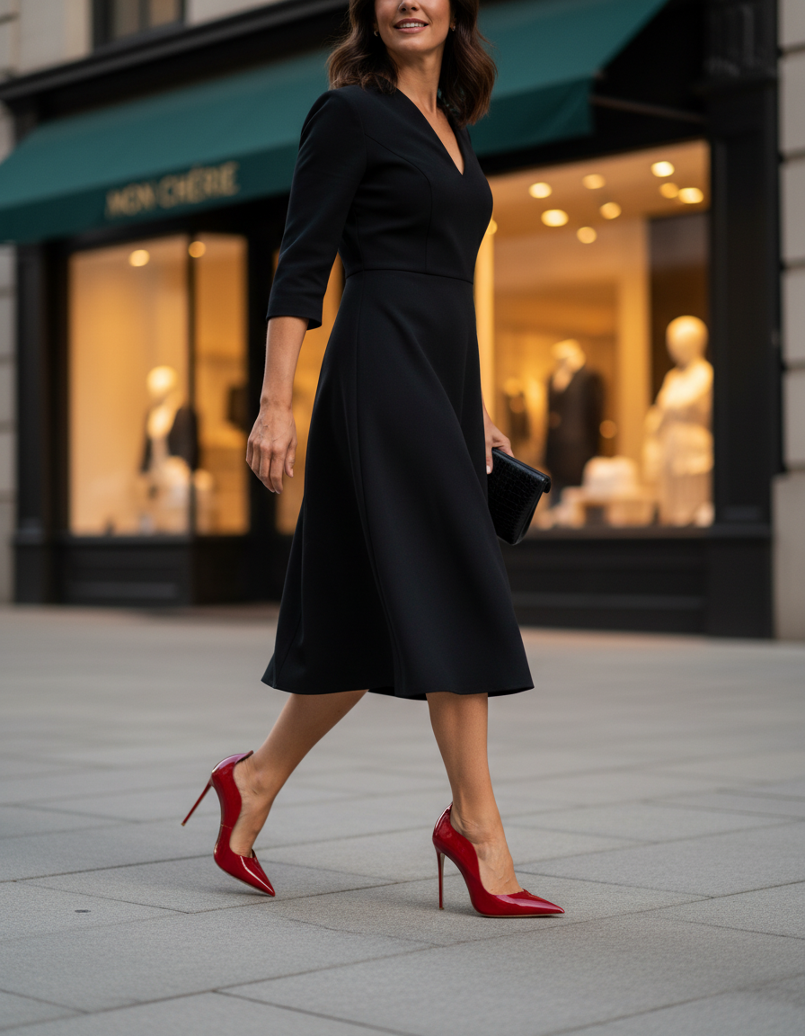 Consolata | Women's Patent Leather Pumps in Red