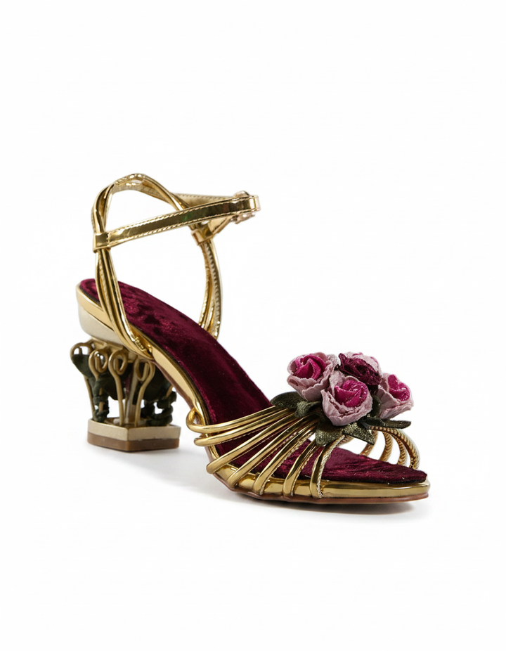 Ea | Women's Rose Cage Block Heels