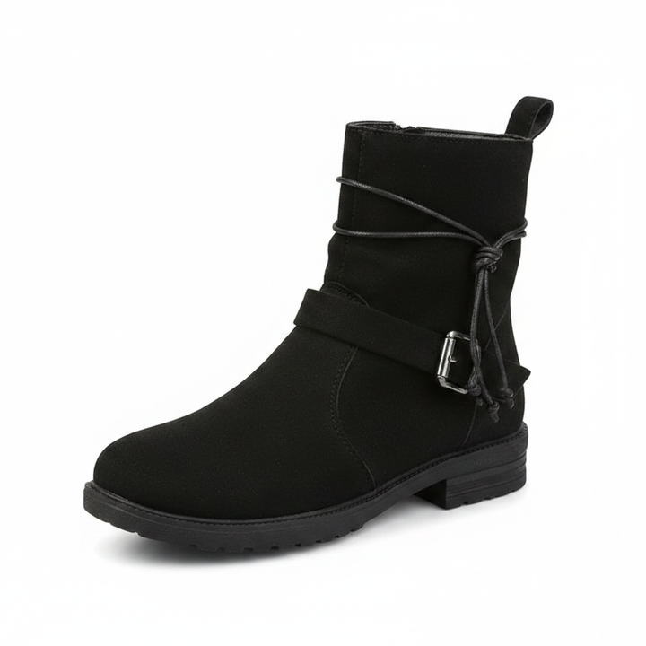 Emily | Women's Pointed Toe Kitten Heel Ankle Boots