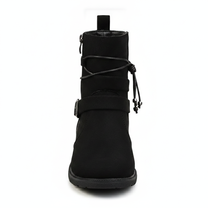 Emily | Women's Pointed Toe Kitten Heel Ankle Boots