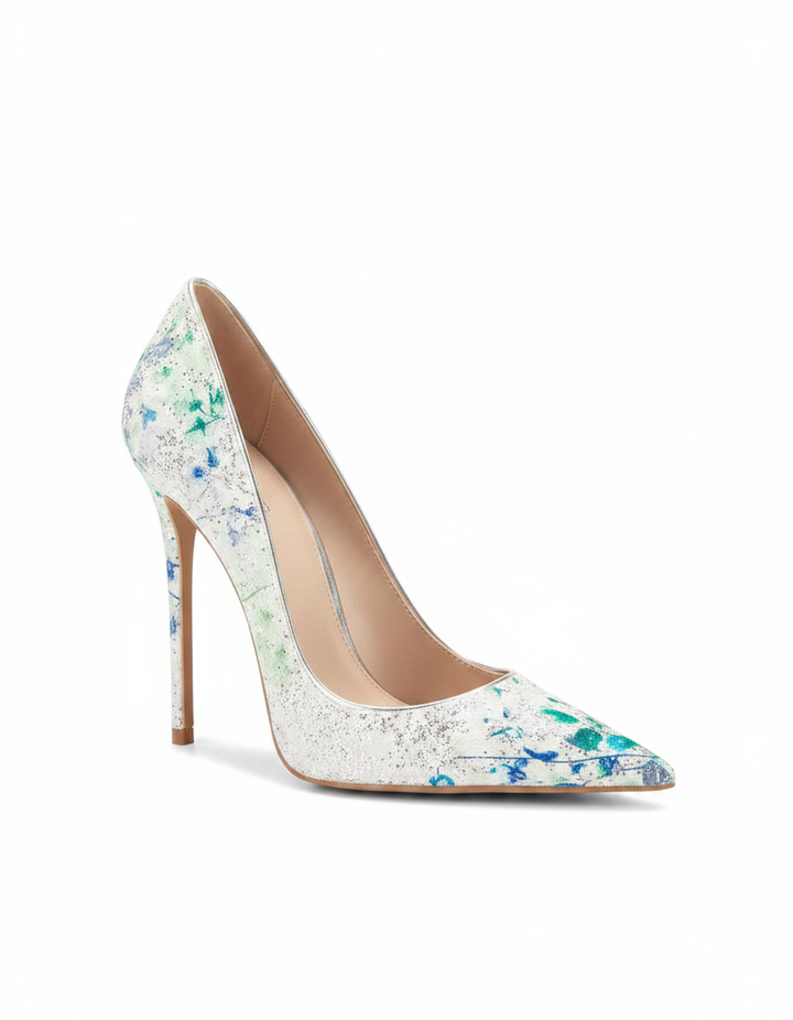 Jardine | Women's Sequin Embellished Heeled Pumps