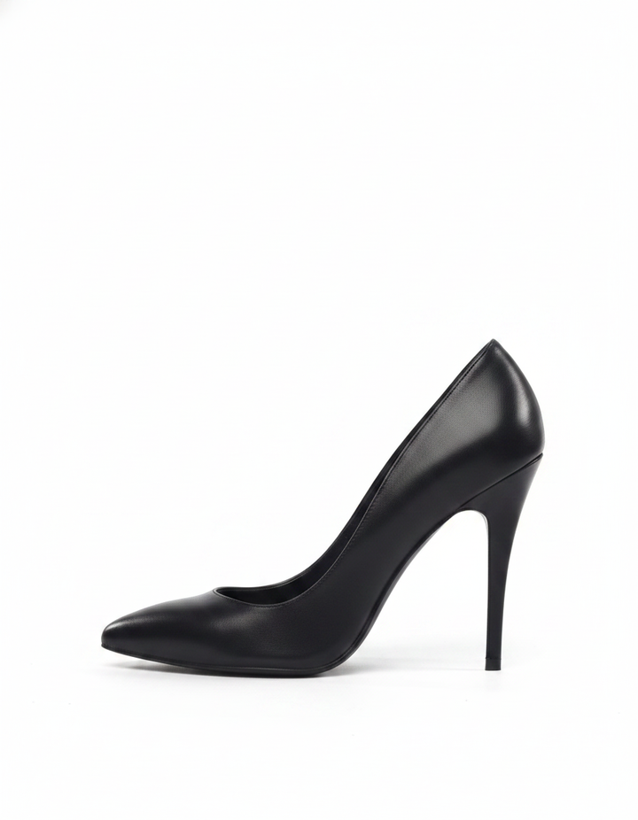 Jolie | Women's Peep Toe Stiletto Pumps in Black