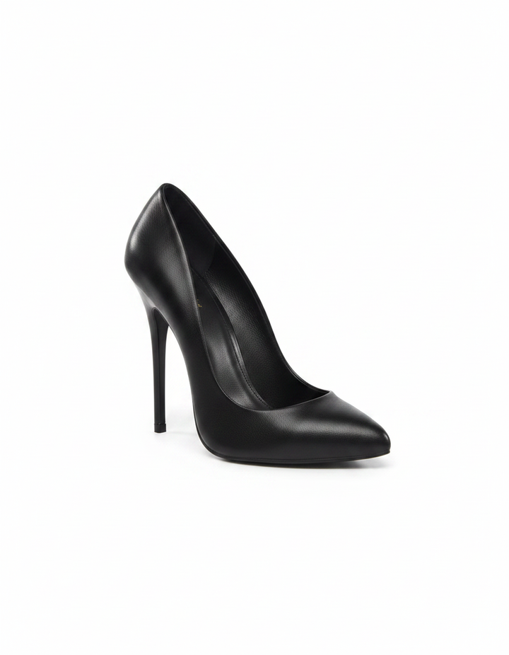 Jolie | Women's Peep Toe Stiletto Pumps in Black