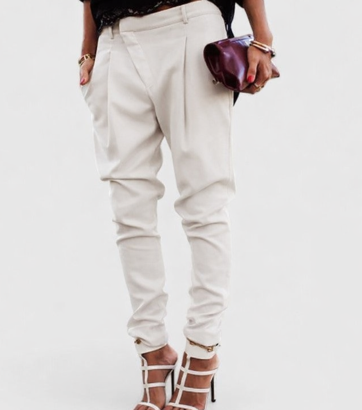 Kalie | Women's High-Waist Wide-Leg Trousers