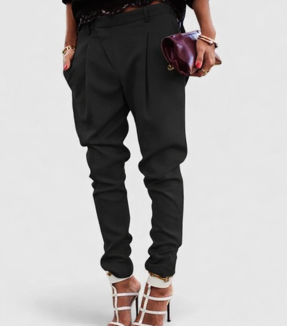 Kalie | Women's High-Waist Wide-Leg Trousers