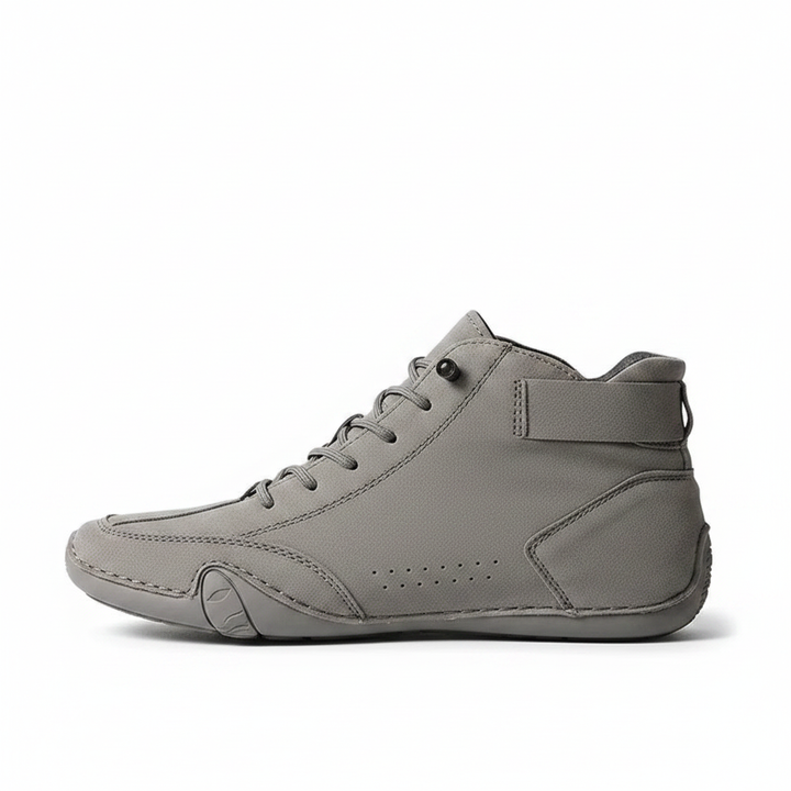 Kryah | Women's Side Zip Leather Ankle Boots