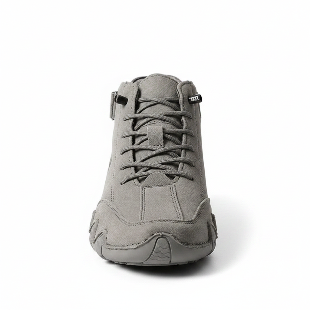 Kryah | Women's Side Zip Leather Ankle Boots