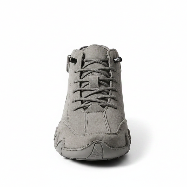 Kryah | Women's Side Zip Leather Ankle Boots