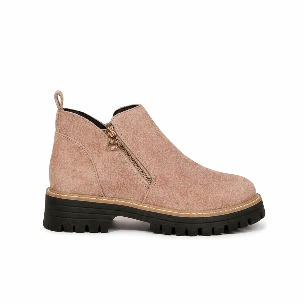 Liora | Women's Suede Knee High Heeled Boots