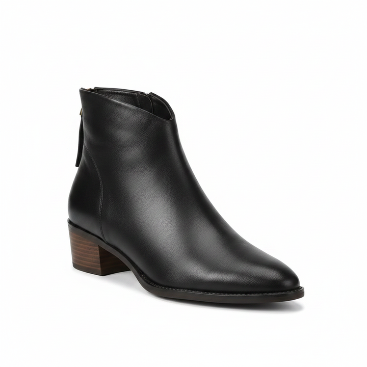 Lissie | Women's Square Toe Block Heel Ankle Boots