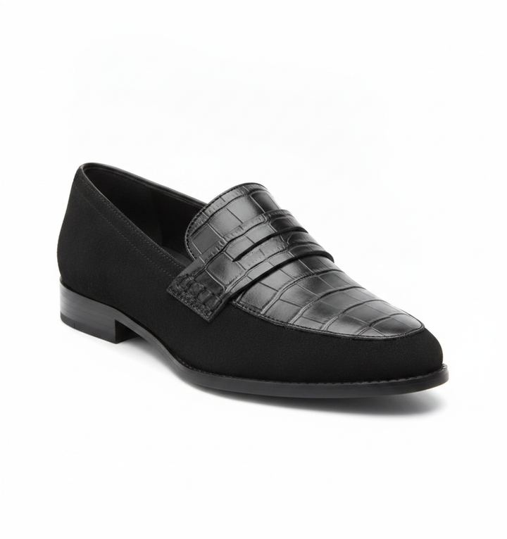 Mariluz | Women's Leather Slip-On Loafers