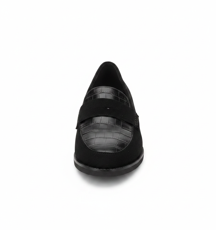 Mariluz | Women's Leather Slip-On Loafers