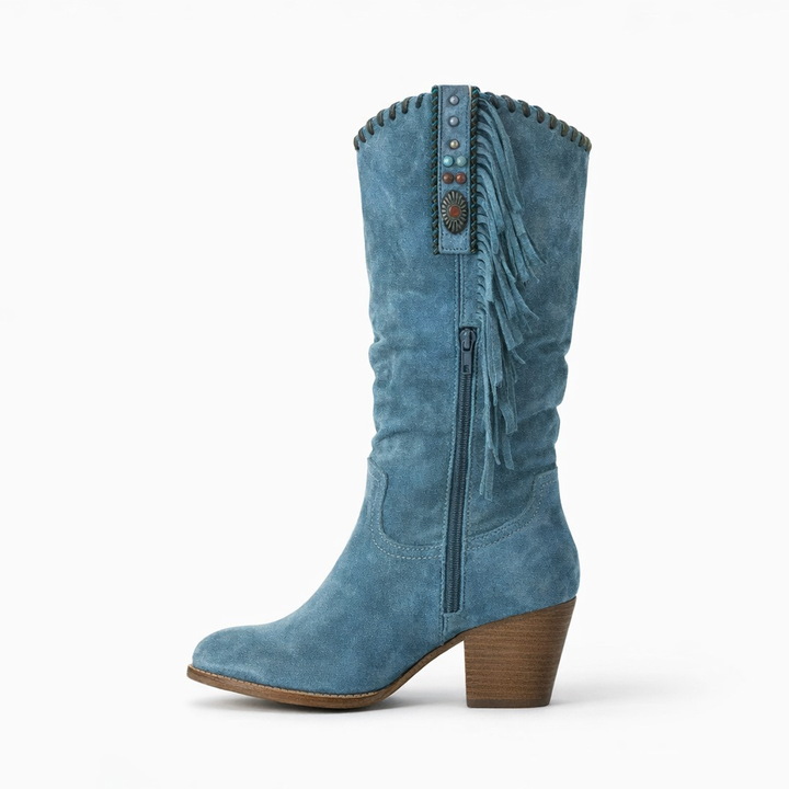 Megyn | Women's Lace-Up Leather Ankle Boots