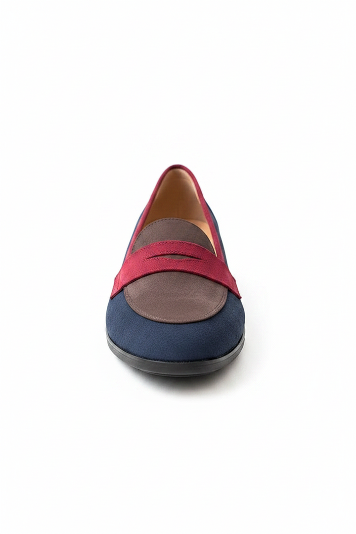 Mirabel | Women's Color Block Slip-On Loafers