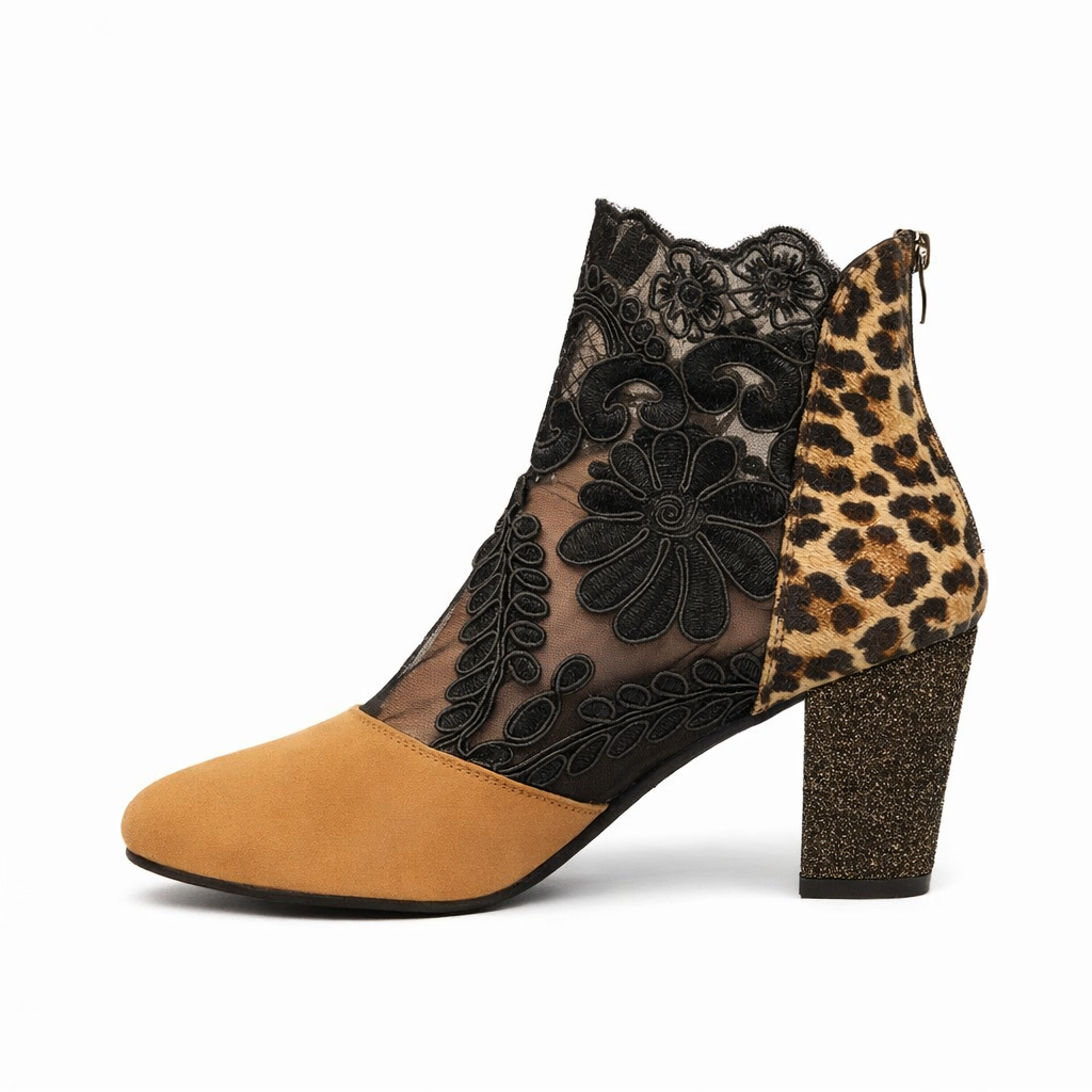Norene | Women's Wide Width Open Toe Block Heels