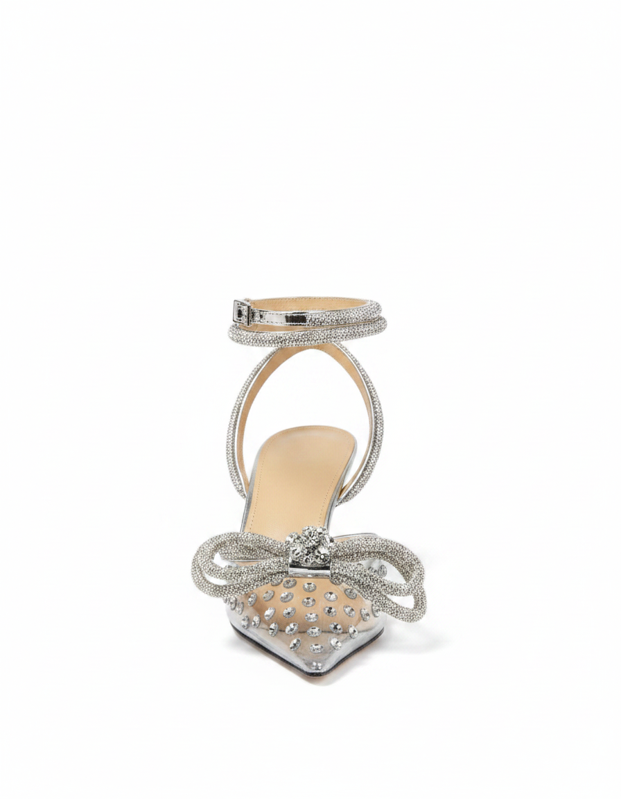 Reyna | Women's Bow Embellished Block Heels