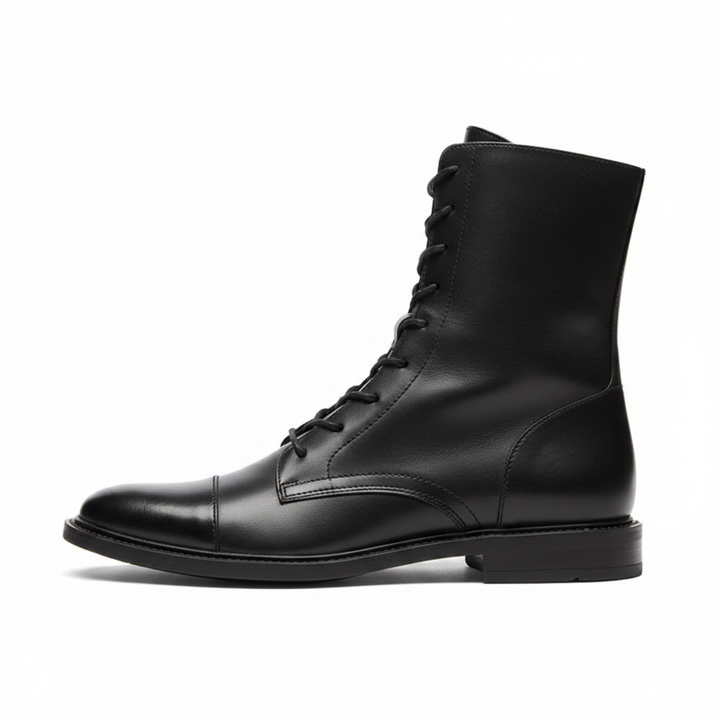 Rosalyndra | Women's Block Heel Lace-Up Ankle Boots