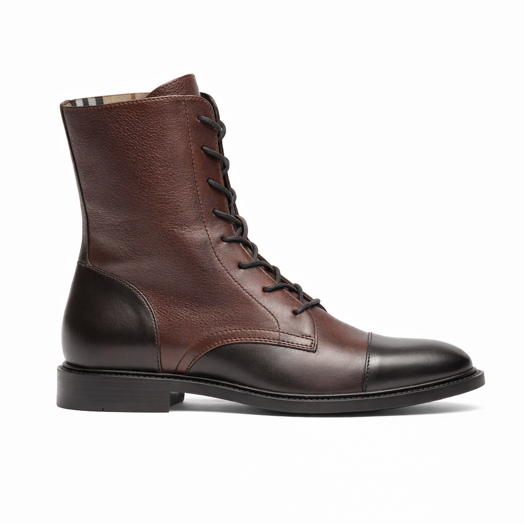 Rosalyndra | Women's Block Heel Lace-Up Ankle Boots