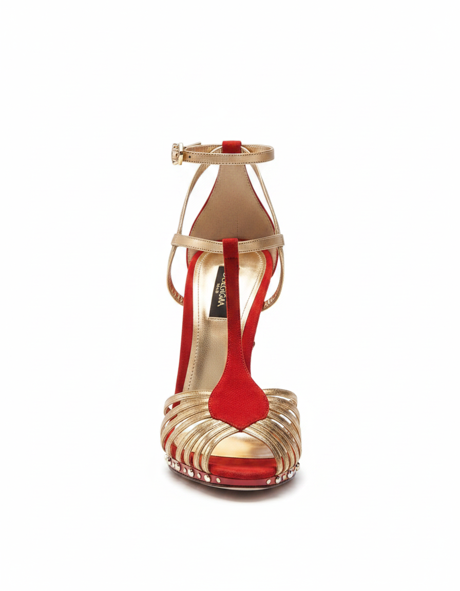 Ryan | Women's Vintage Cage Heart Sculptural Heels
