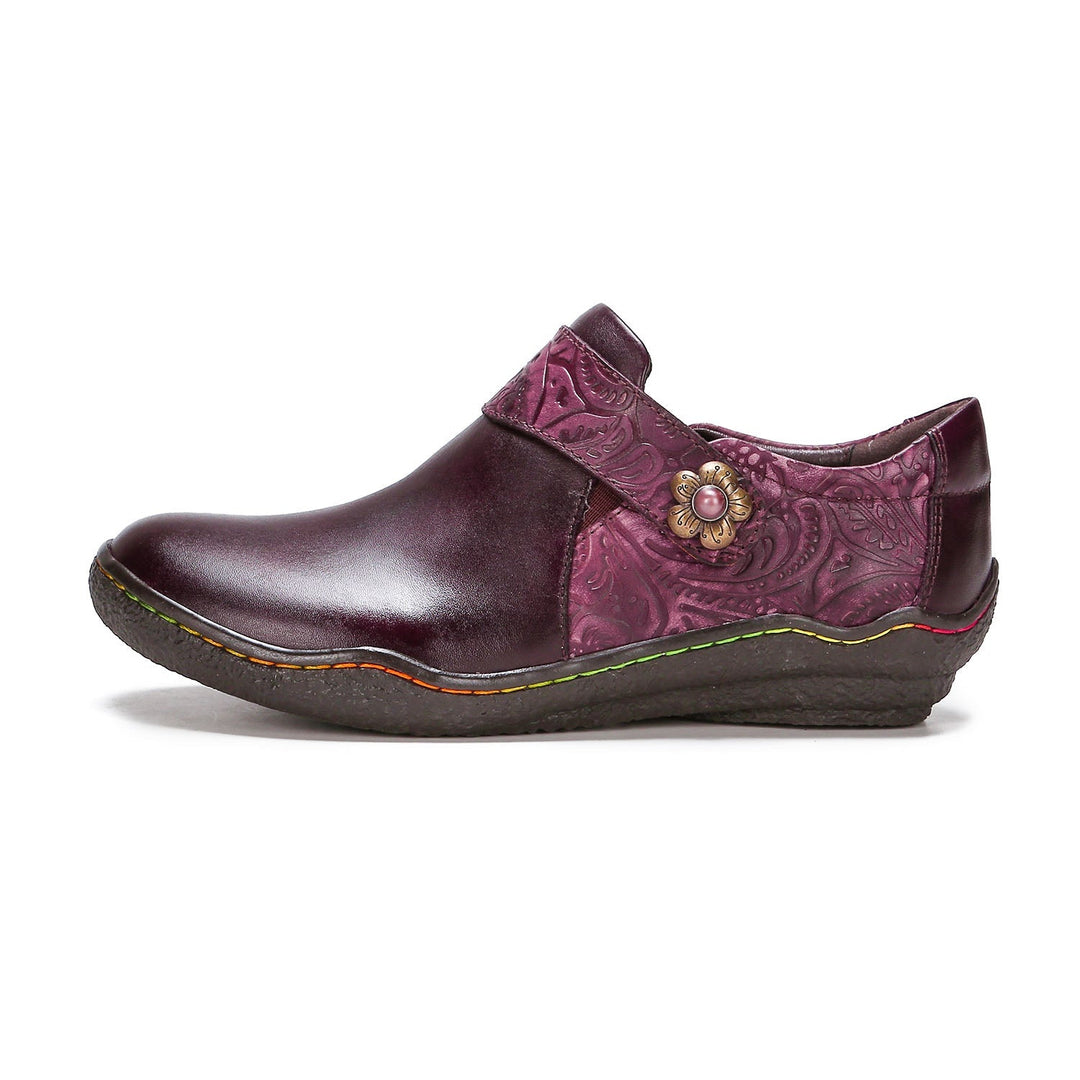 Vintage Genuine Leather Comfy Flat Shoes