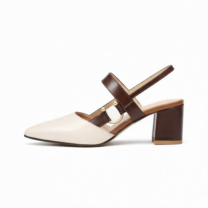 Sandrine | Women's Block Heel Strappy Sandals