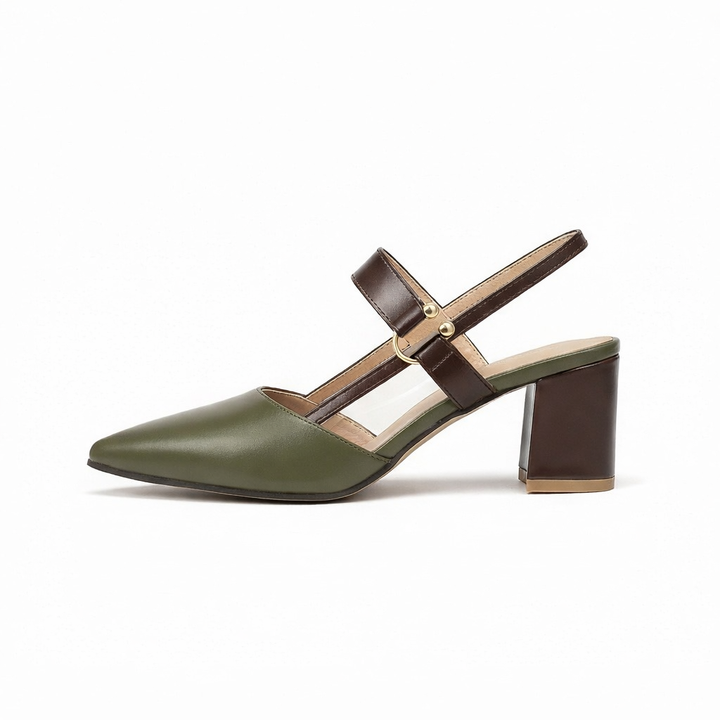Sandrine | Women's Block Heel Strappy Sandals