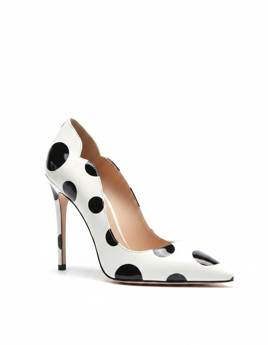 Tina | Women's Polka Dot Pumps