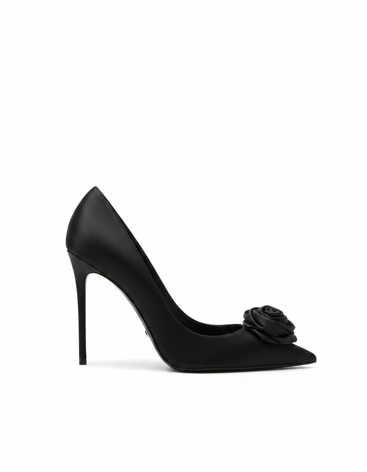 Zadie | Women's Rose Detail Stiletto Pumps
